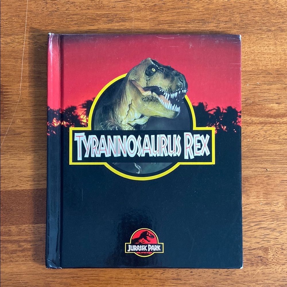 1993 Tyrannosaurus Rex Jurassic Park book